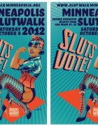 SlutWalk Minneapolis 2012 poster by Voxunit